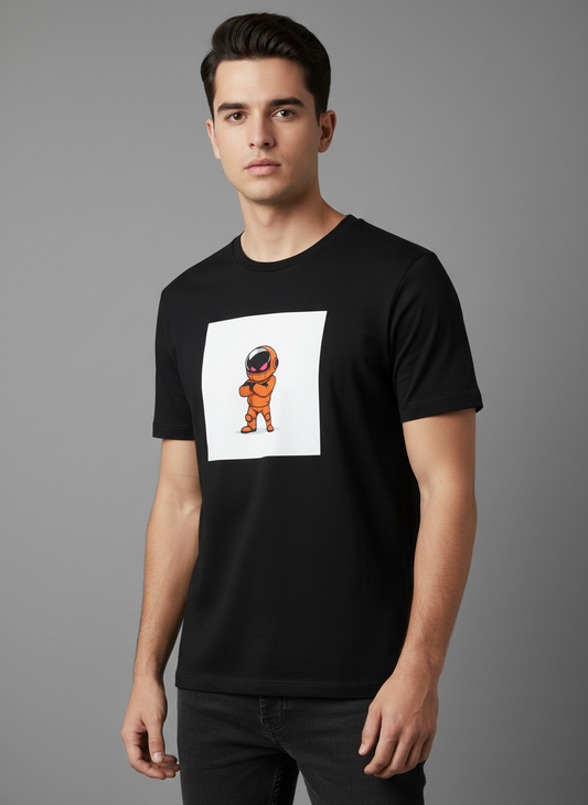 Sus Among Us Crewmate Tee - Orange Imposter Gaming Shirt