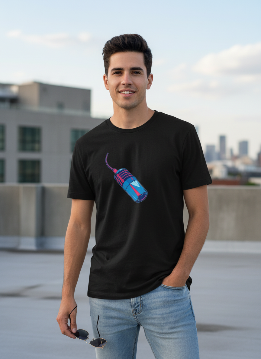 Mic Drop Energy Tee - Unisex Jersey Short Sleeve