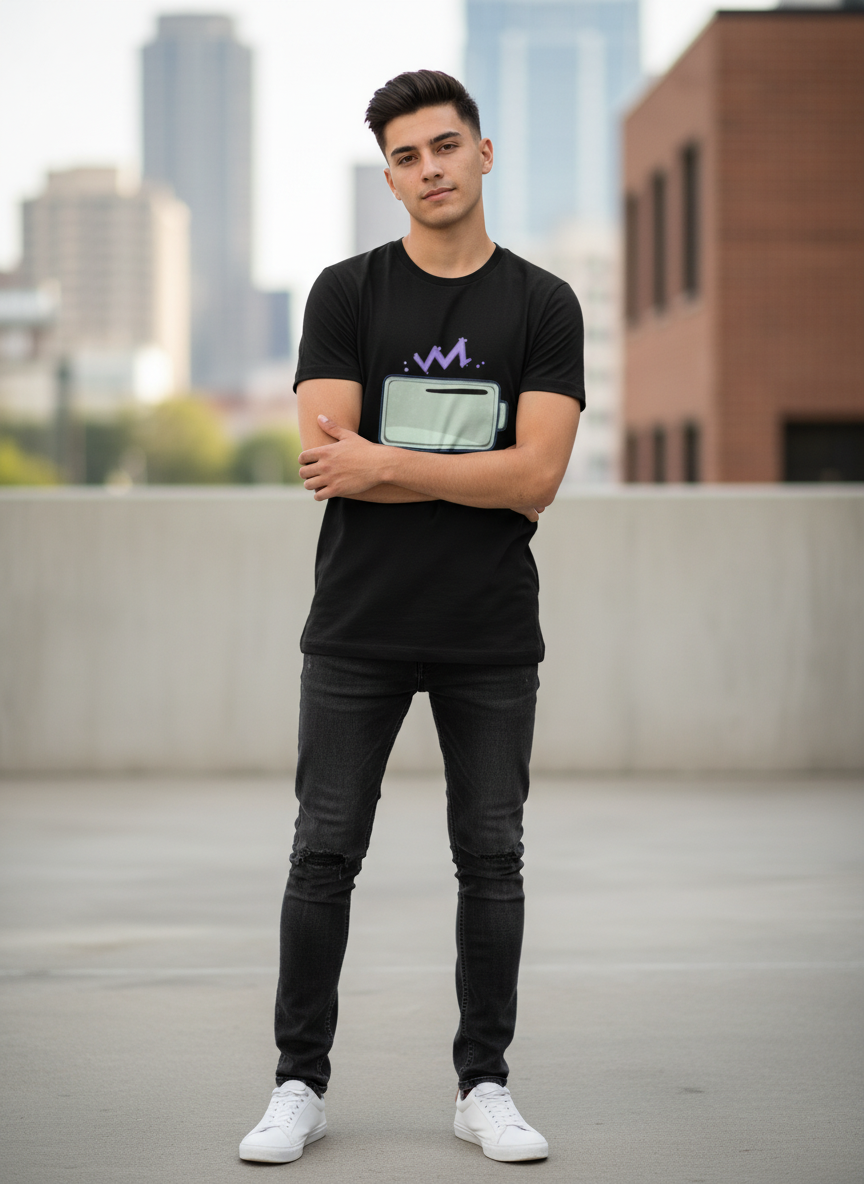 Social Battery Low Introvert Tee - Sage Green Unisex Shirt
