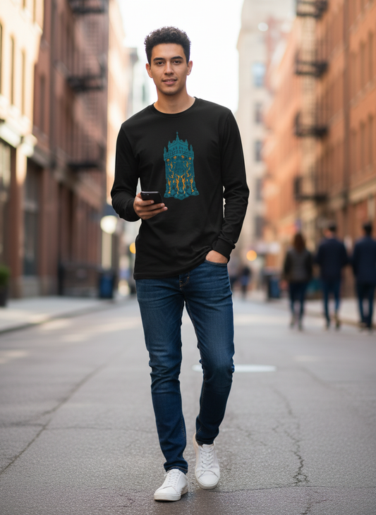 Neural Fortress Long Sleeve Tee - Mental Strength Shirt