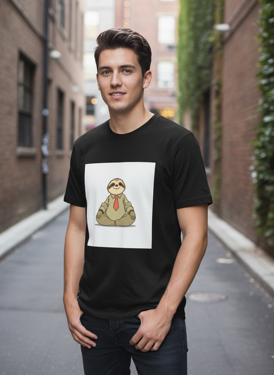 Professionally Exhausted Sloth Tee - Work Life Balance