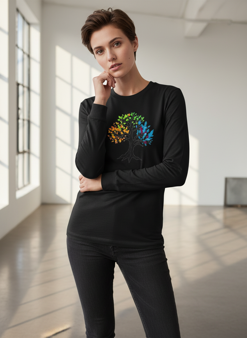 Seasonal Chaos Creator Unisex Long Sleeve Tree Tee