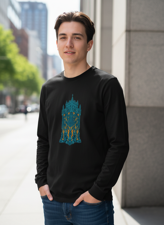 Neural Fortress Unisex Long Sleeve - Mind Sanctuary Tee