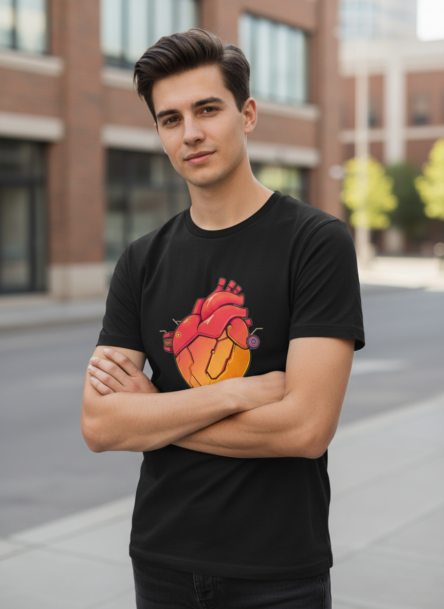 Algorithm Override Tee - Model Shot