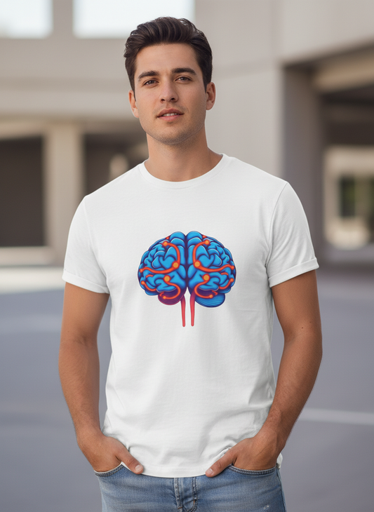 Infinite Scroll Brain - Model Shot