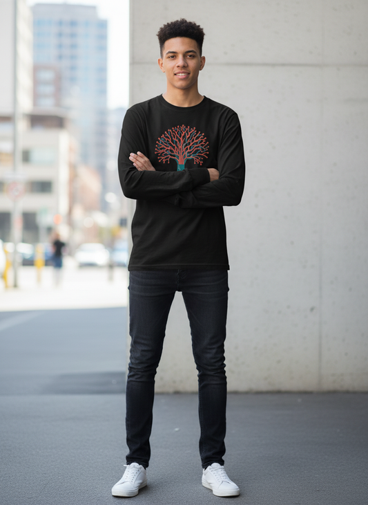 Neural Pathways Tee - Model Shot