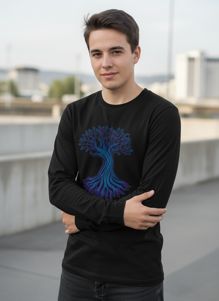 Roots of Change Tee - Model Shot