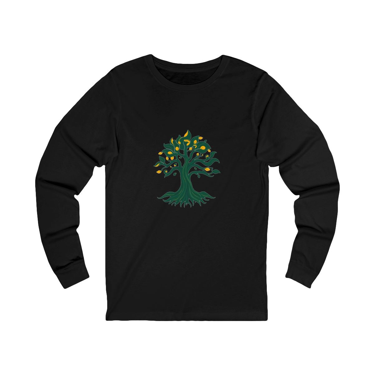 Rising Roots Long Sleeve Tee - Activist Tree Design