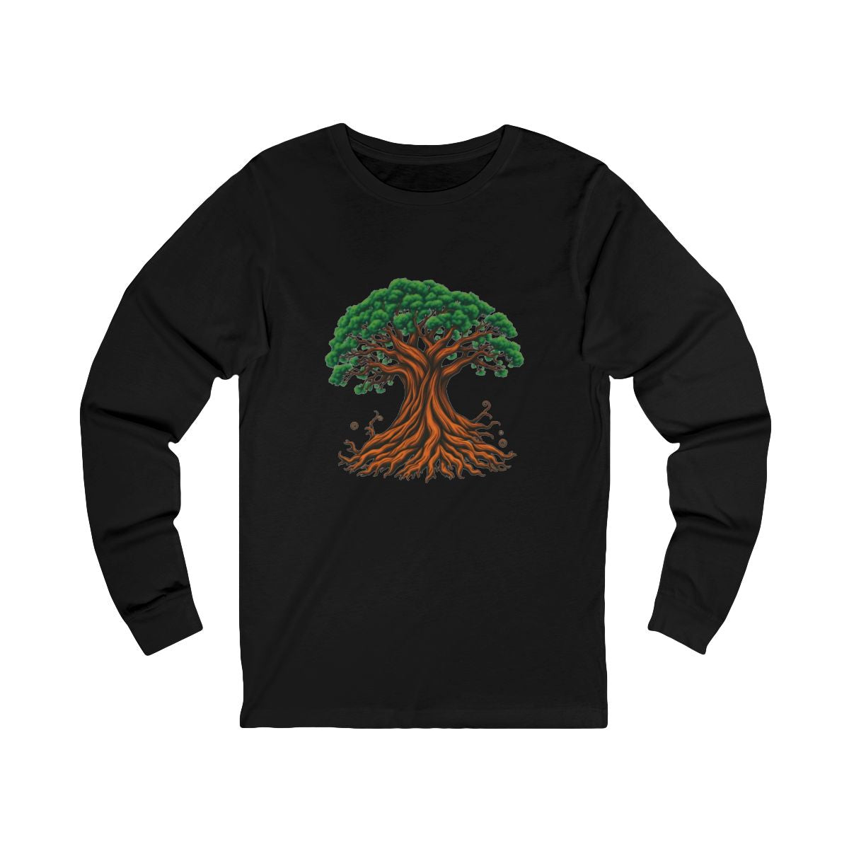 Rooted In Victory Unisex Long Sleeve Tee - Oak Tree