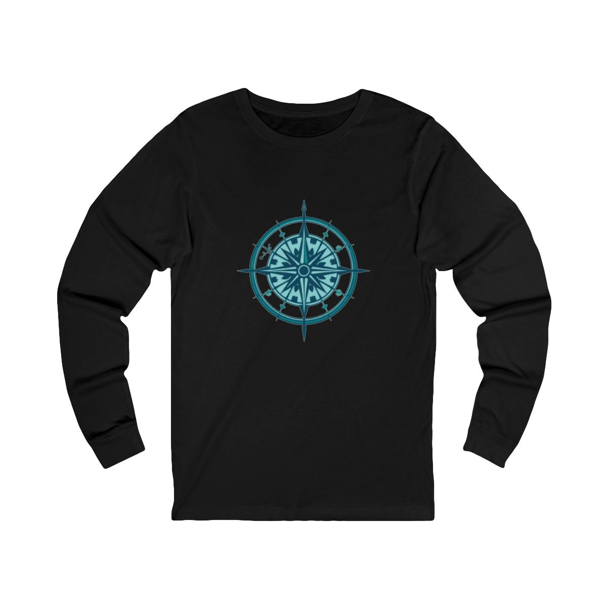 Seasonal Shift Compass Long Sleeve Tee | Unisex Jersey
